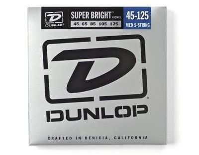 Струны Dunlop DBSBN45125 Super Bright никель (5стр.) 121842 фото