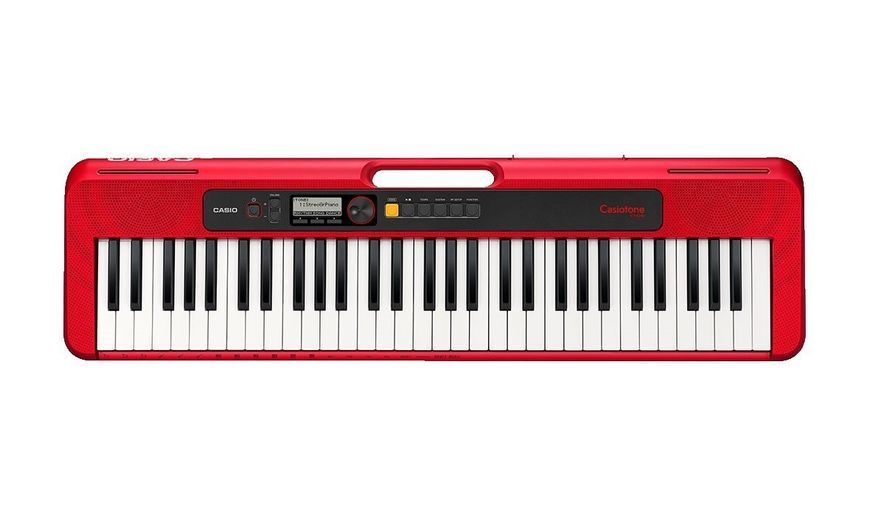 Набор синтезатор Casio CT-S200 RDC Casiotone Portable Keyboard + стойка + адаптер 126358-80742 фото