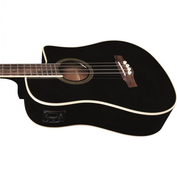 Електроакустична бас-гітара Eko Guitars NXT Bass B100ce (See Thru Black) 24-05-27-10 фото