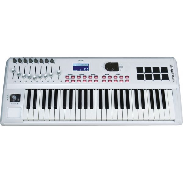 MIDI-клавіатура iCON Inspire-5 air White 19-6-7-7 фото