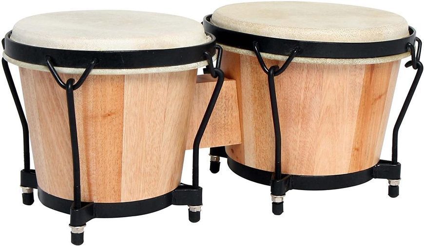 Бонго Club Salsa Toy Bongo (Діаметр 15 см і 18 см) колір Natural G-F826002 фото