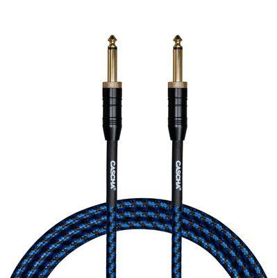 Кабель инструментальный CCP-G2SBL3 (Professional Line Guitar Cable, Tweed Blue, 3 м) 24-10-05-61 фото