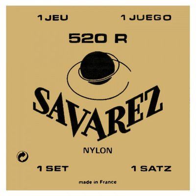 Струни для класичної гітари Savarez 520 R High Tension Nylon 29-1-30-2 фото