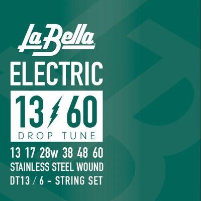 Струны для электрогитары La Bella DT13 нержавеющая сталь 13-60 528820 фото