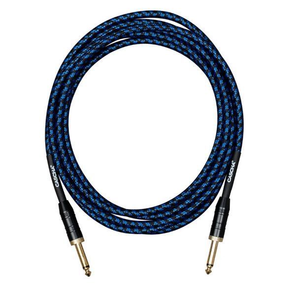 Кабель инструментальный CCP-G2SBL3 (Professional Line Guitar Cable, Tweed Blue, 3 м) 24-10-05-61 фото