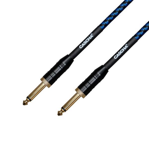 Кабель инструментальный CCP-G2SBL3 (Professional Line Guitar Cable, Tweed Blue, 3 м) 24-10-05-61 фото