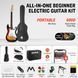 Набір електрогітара Donner Music DST-100 Sunburst Electric Guitar Kit Sunburst EC1098 + комбопідсилювач + тюнер +чохол + ремінь 87530 фото 2