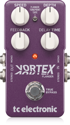 Педаль ефектів Flanger для електрогітари TC Electronic Vortex Flanger 255944 фото