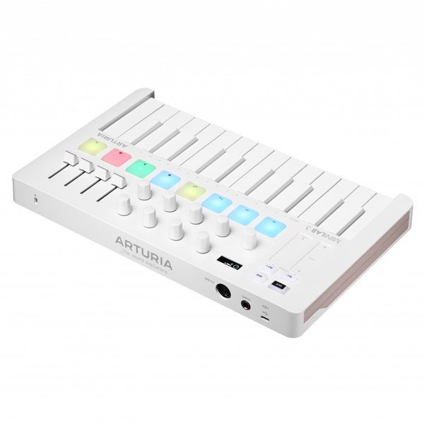 MIDI-клавіатура Arturia MiniLab 3 Alpine White + Arturia Analog Lab V 24-03-08-01 фото