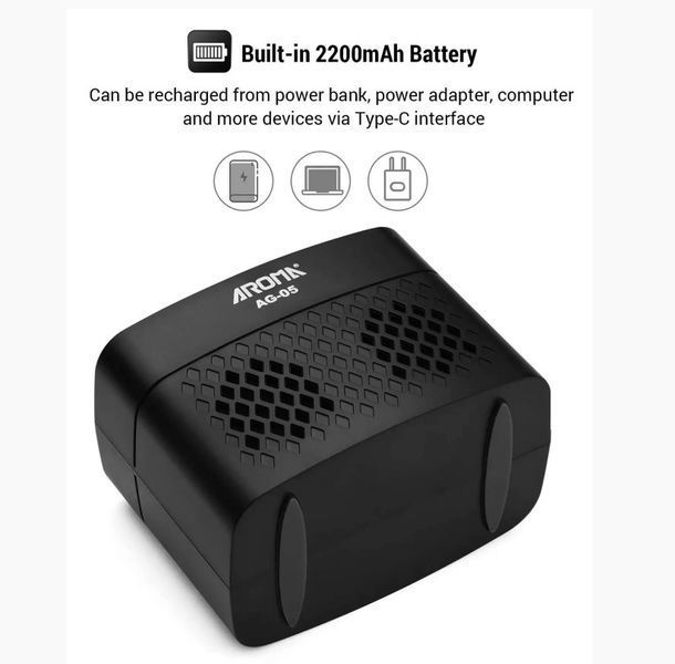 Комбопідсилювач для електрогітари AROMA AMP AG05 BLACK потужність 5вт 87192 фото