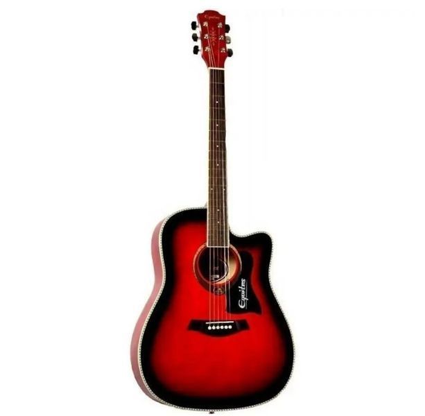 Акустична гітара Equites EQ900C RDS 41 + П'єзодатчик Rose LC-5 85202-00239 фото