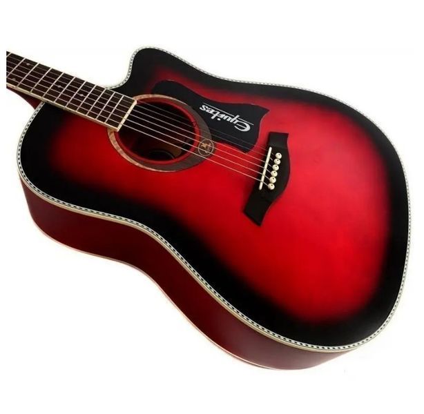 Акустична гітара Equites EQ900C RDS 41 + П'єзодатчик Rose LC-5 85202-00239 фото