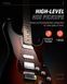 Набір електрогітара Donner Music DST-152 Electric Guitar Kit Sunburst EC1415 + комбопідсилювач + тюнер +чохол + ремінь 87535 фото 4