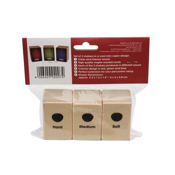 Набір шейкерів Sela SE 108 Mini Cajon Shaker Set 23-09-06-39 фото