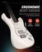 Набір електрогітара Donner Music DST-152 Electric Guitar Kit Polar White EC1418 + комбопідсилювач + тюнер +чохол + ремінь 87537 фото 3