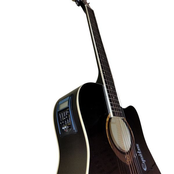 Электроакустическая гитара Equites EQ900C ВK 41 + Пьезодатчик Rose LC-5 85205-00239 фото
