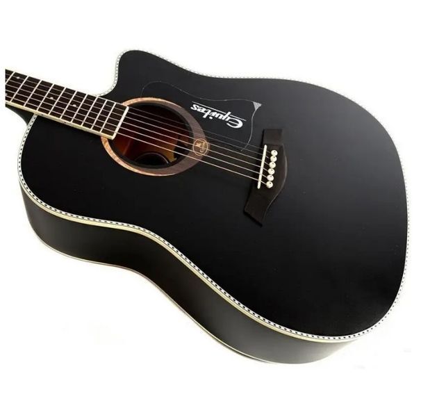 Электроакустическая гитара Equites EQ900C ВK 41 + Пьезодатчик Rose LC-5 85205-00239 фото
