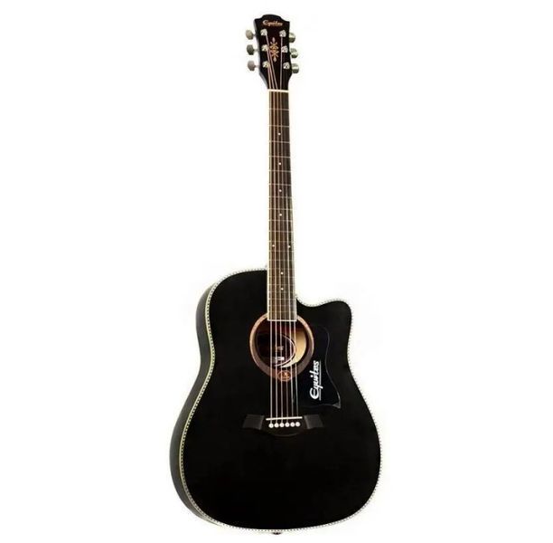Электроакустическая гитара Equites EQ900C ВK 41 + Пьезодатчик Rose LC-5 85205-00239 фото