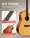 Набор акустическая гитара Donner Music DAG-1C 41 Inch Full-size Cutaway Acoustic Guitar Spruce Mahogany Body EC984 + чехол + струны + тюнер + накладка + каподастр 87513 фото 2