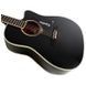 Электроакустическая гитара Equites EQ900C ВK 41 + Пьезодатчик Rose LC-5 85205-00239 фото 8