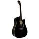 Электроакустическая гитара Equites EQ900C ВK 41 + Пьезодатчик Rose LC-5 85205-00239 фото 1