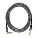 Кабель инструментальный Cascha CCP-G2ABK6 (Professional Line Guitar Cable, Tweed Black, 6 м) 24-10-05-53 фото 3