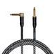 Кабель инструментальный Cascha CCP-G2ABK6 (Professional Line Guitar Cable, Tweed Black, 6 м) 24-10-05-53 фото 1