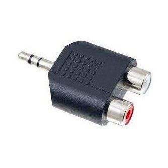 Переходник 2xRCA to Jack 3.5 Bespeco AD160 23-17-2-8 фото
