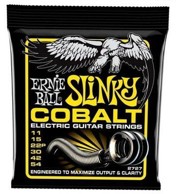 Струни для електрогітари Ernie Ball 2727 Cobalt Slinky Electric Guitar Strings 11/54 Ernie Ball 2727 фото