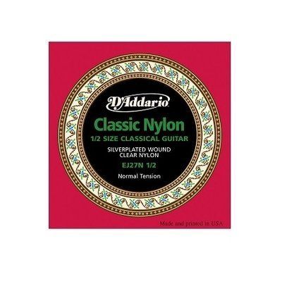 Струни для класичної гітари D'Addario EJ-27N 1/2 Nylon Classical Strings Normal Tension 80570 фото