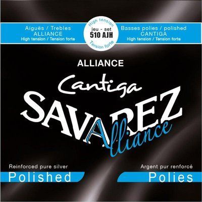 Струни для класичної гітари Savarez 510AJH Alliance Cantiga Polished Classical Guitar Strings High Tension Carbon 125294 фото