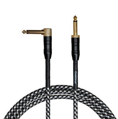 Кабель инструментальный Cascha CCP-G2ABK9 (Professional Line Guitar Cable, Tweed Black, 9 м) 24-10-05-54 фото