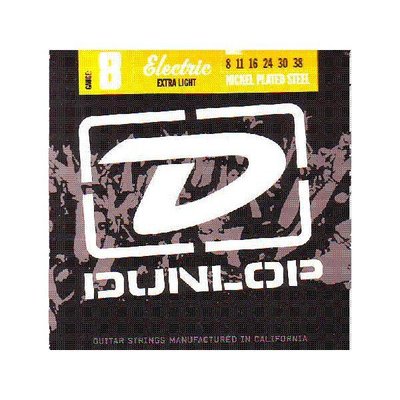 Струни Dunlop для електрогітари DEN0838 Nickel Plated Steel Extra Light (008-038)  79720 фото