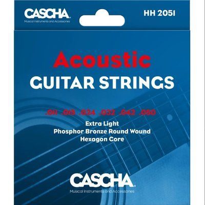 Струны для акустической гитары Cascha HH 2051 (.011 - .050) 24-11-21-01 фото