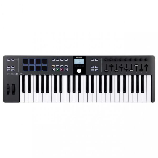 MIDI-клавиатура ARTURIA KeyLab Essential 49 Black Edition 19-6-8-27 фото