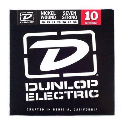 Струны для электрогитары Dunlop DEN1056 Nickel Wound Medium 10-56 121848 фото