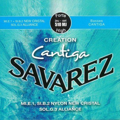 Струны для классической гитары SAVAREZ 510MJ High Tension New Cristal Alliance KF Trebles 125296 фото