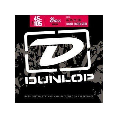 Струни для бас-гітари Dunlop DBN45105 Nickel Plated Steel Medium 115307 фото
