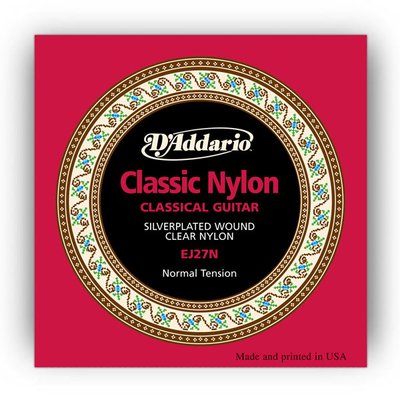 Струни для класичної гітари D'Addario EJ27N Student Nylon Classical Strings Normal Tension 72096 фото