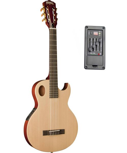 Класична гітара зі звукознімачем Washburn EACT42S, 6 струн, натурального кольору 285548 фото