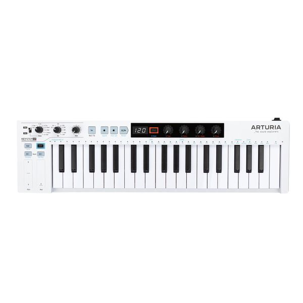 MIDI-клавіатура Arturia KeyStep 37, White 19-6-8-39 фото