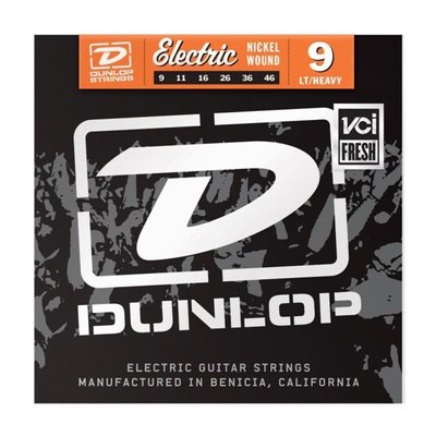 Струни Dunlop для електрогітари DEN0946 Nickel Plated Steel Light (009-046) 78563 фото