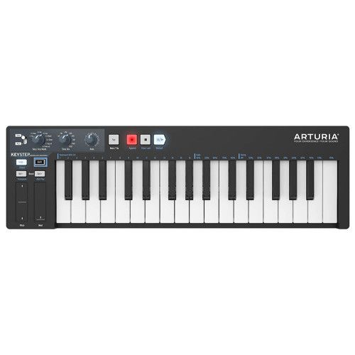 MIDI-клавіатура Arturia KeyStep Black Edition з кабелями 19-6-8-29 фото