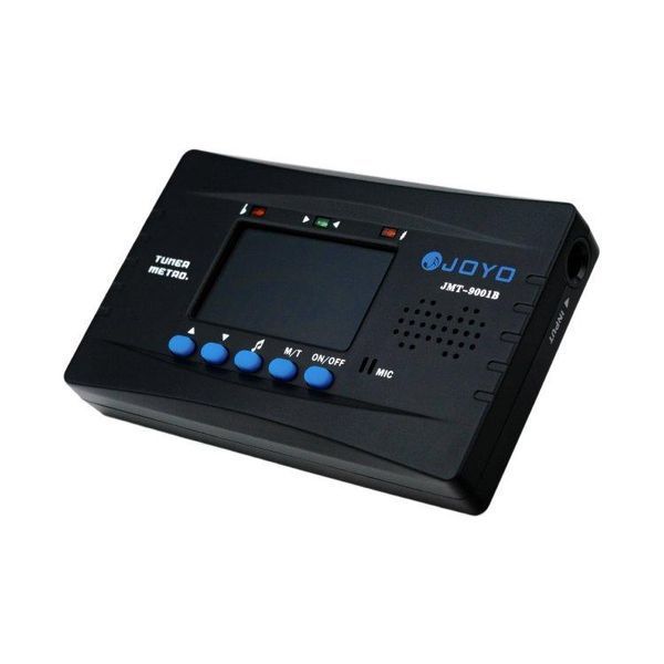 Тюнер-метроном хроматичний JOYO JMT-9001B, темп 30-250 уд/хв, універсальний, колір чорний 124450 фото