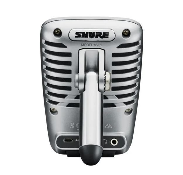 Мікрофон для мобільного запису SHURE MV51/A 77278 фото