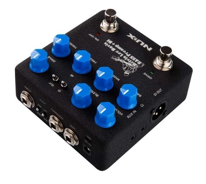Предусилитель для бас-гитары NUX MLD Bass Preamp + DI Pedal (NBP-5) 86122 фото