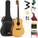 Набор акустическая гитара Donner Donner Music Acoustic Guitar 41 Inch Full-size EC983 + чехол + струны + тюнер + накладка + каподастр 87518 фото 1