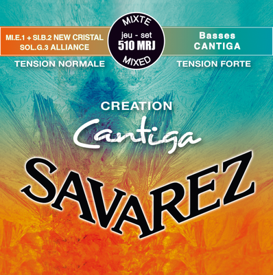 Струны для классической гитары SAVAREZ 510MRJ Mixed Tension Nylon-Carbon 125298 фото