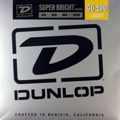 Струны для бас-гитары Dunlop DBSBN40100 Super Bright Nickel Plated Light 40-100 121864 фото