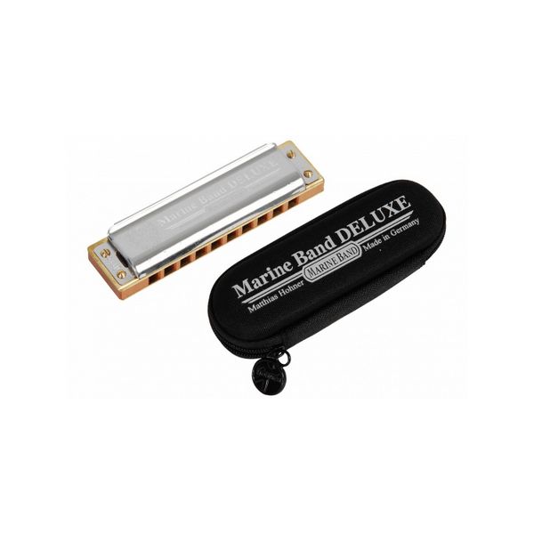 Губная гармошка Hohner M200501X C Marine Band Deluxe Box Тональность ( До-мажор ) Диатоническая 126028 фото